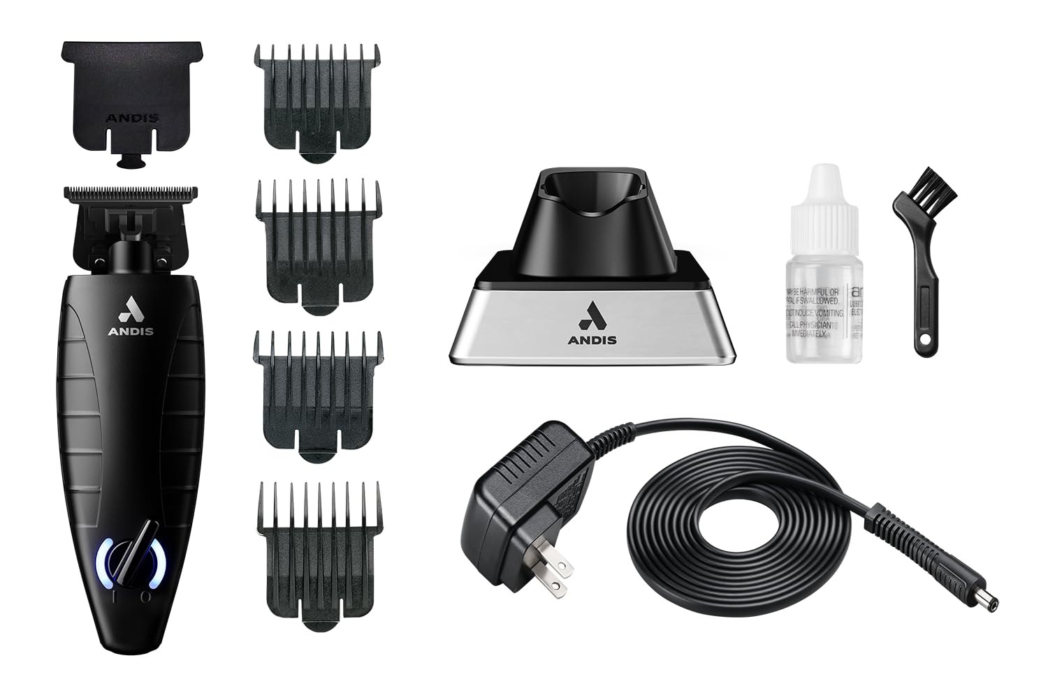 Andis 562009 GTX-EXO M-Force Replacement Hair Cutting Blade, Deep Tooth, Zero-Gapped, Black