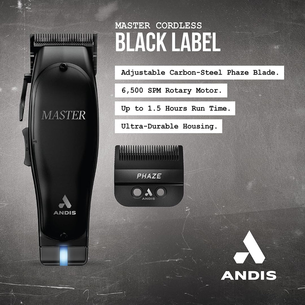 Andis 562009 GTX-EXO M-Force Replacement Hair Cutting Blade, Deep Tooth, Zero-Gapped, Black