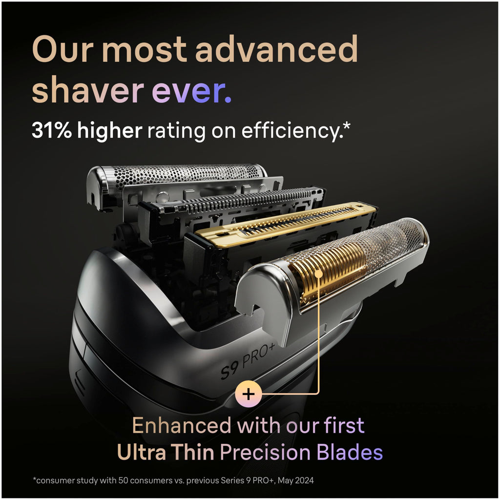 Series 9 Men's Electric Shaver Head ORIGINAL Replacement Blade, Silver 92S
