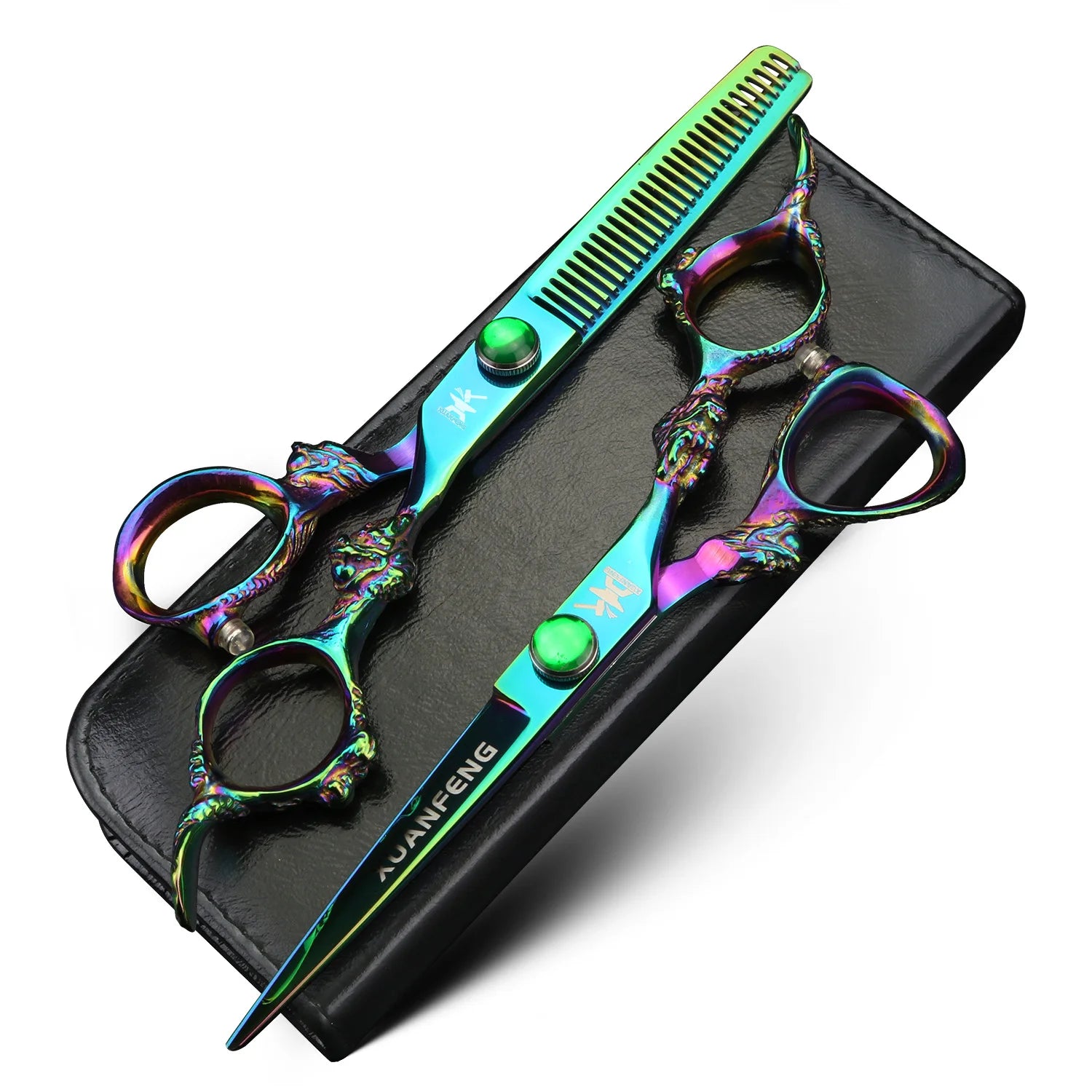 MS AMG 6 inch handle hair scissors Barber styling