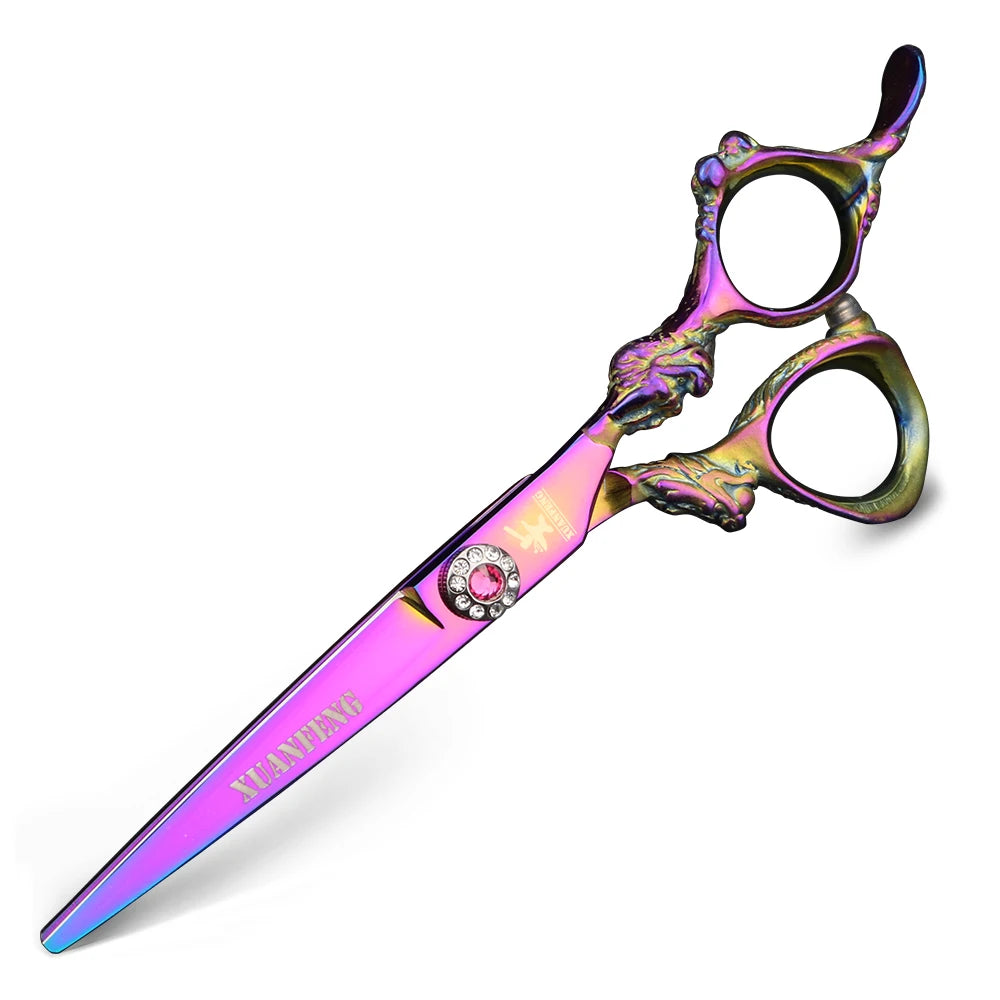 MS AMG 6 inch handle hair scissors Barber styling