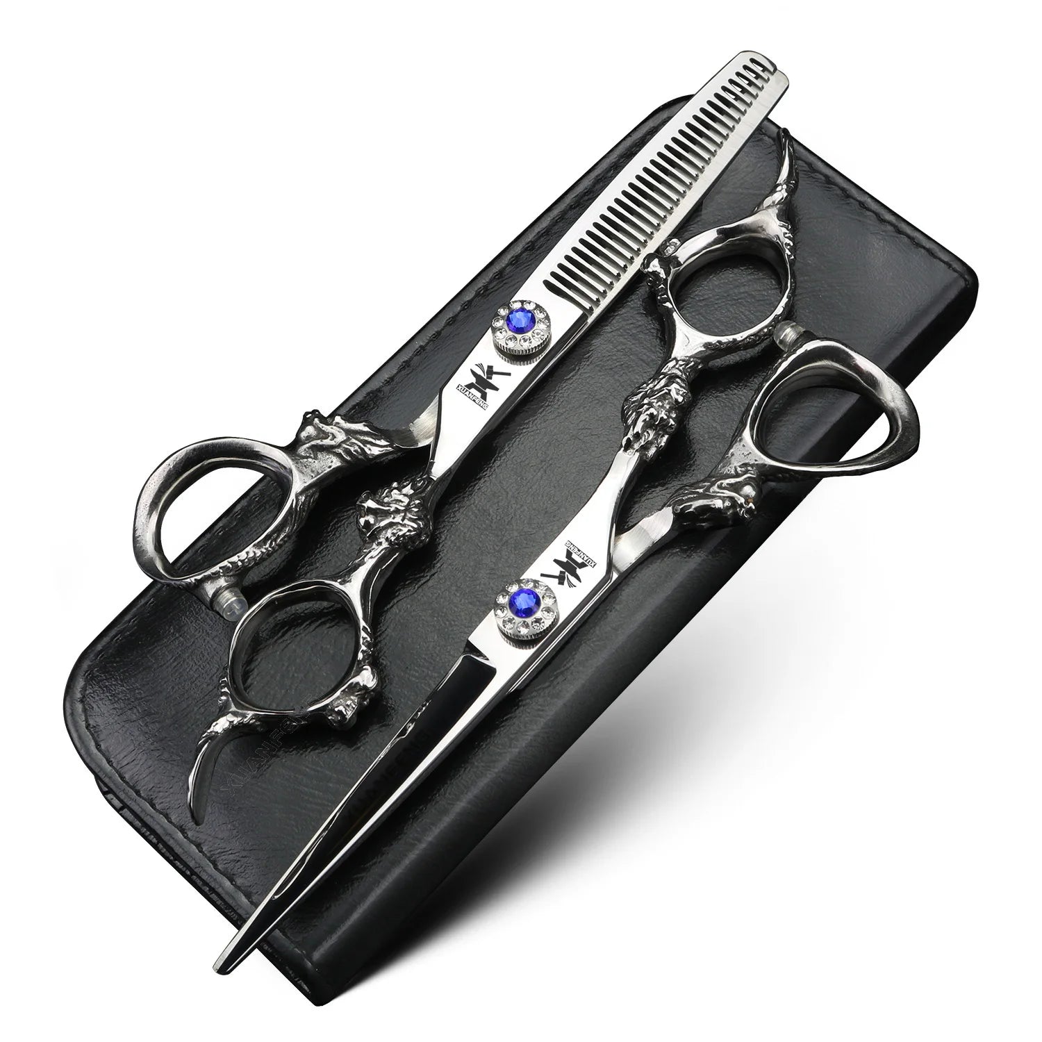 MS AMG 6 inch handle hair scissors Barber styling