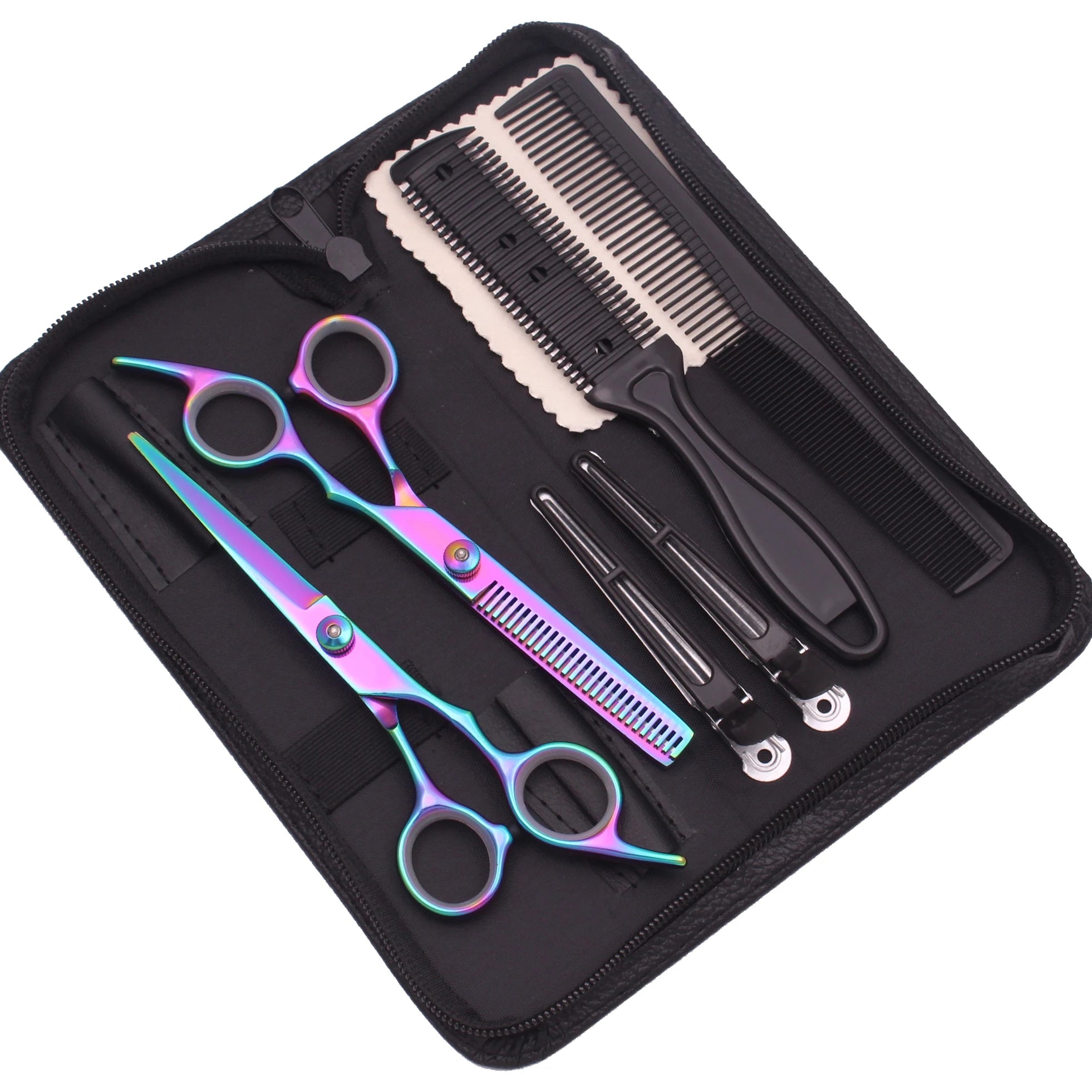 AG Rabbit Hair Scissors JP Stainless Hairdressing Scissors 6"