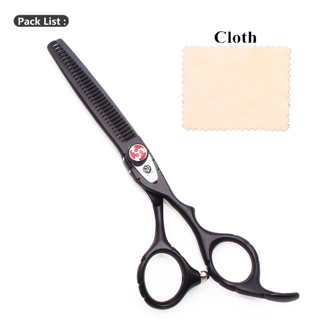 AG Hair Scissors Professional 6" Japan Stainless Hair Cutting Scissors Barber Shop Hairdressing Thinning Shears Z1019