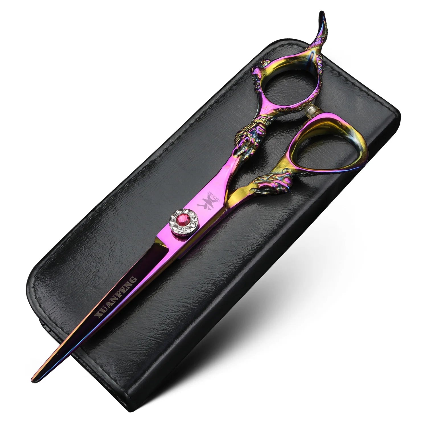 MS AMG 6 inch handle hair scissors Barber styling