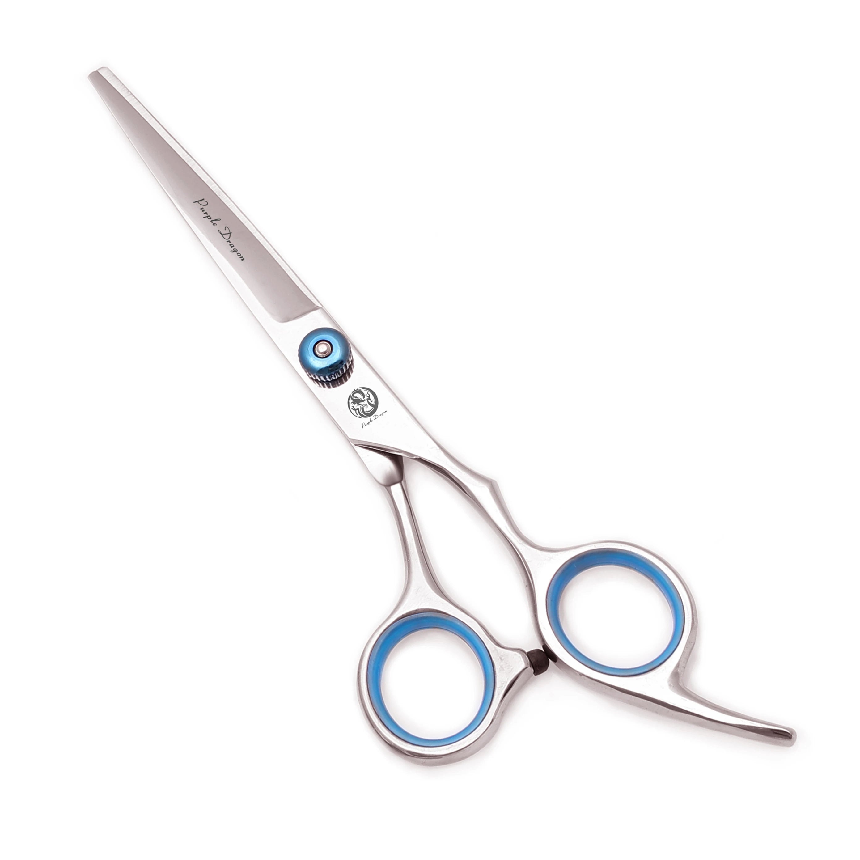JNicole Dragon Hair Scissors 6" Japan Stainless Hair Cutting Scissors