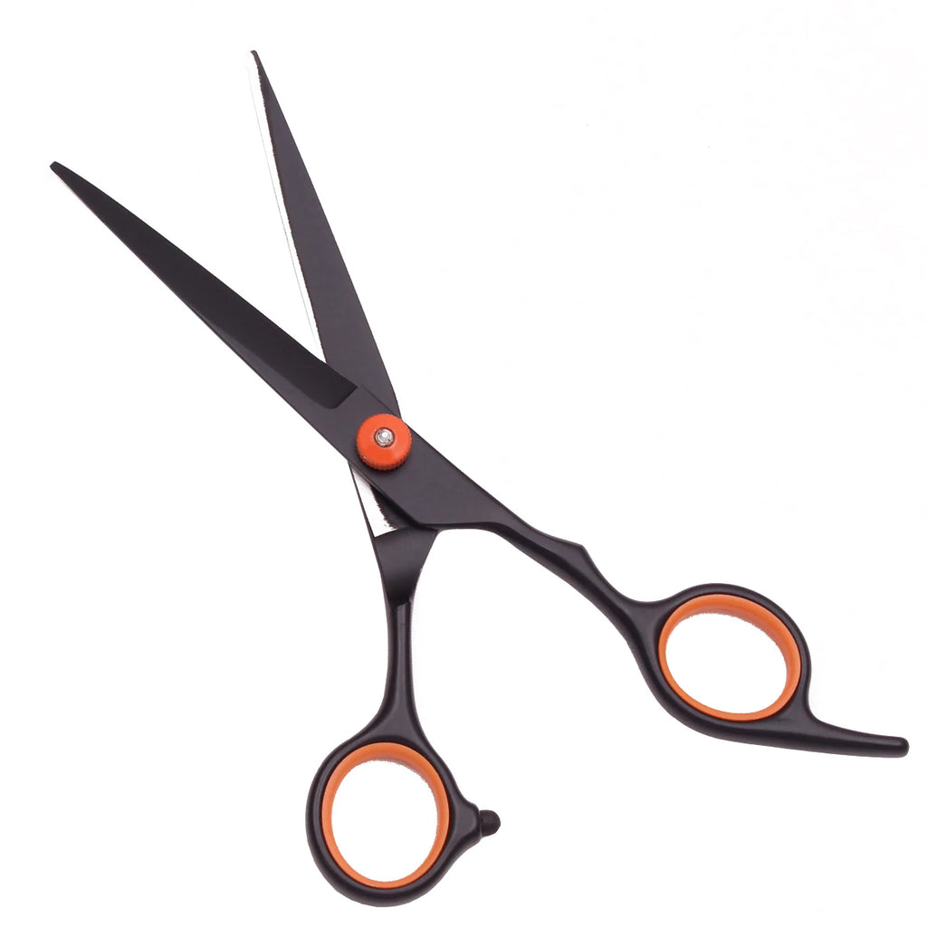 Hairdressing Scissors Black-Gold Hair Scissors Professional 6" JP Stainless Thinning Shears Haircut Scissors Barber Shop C1001