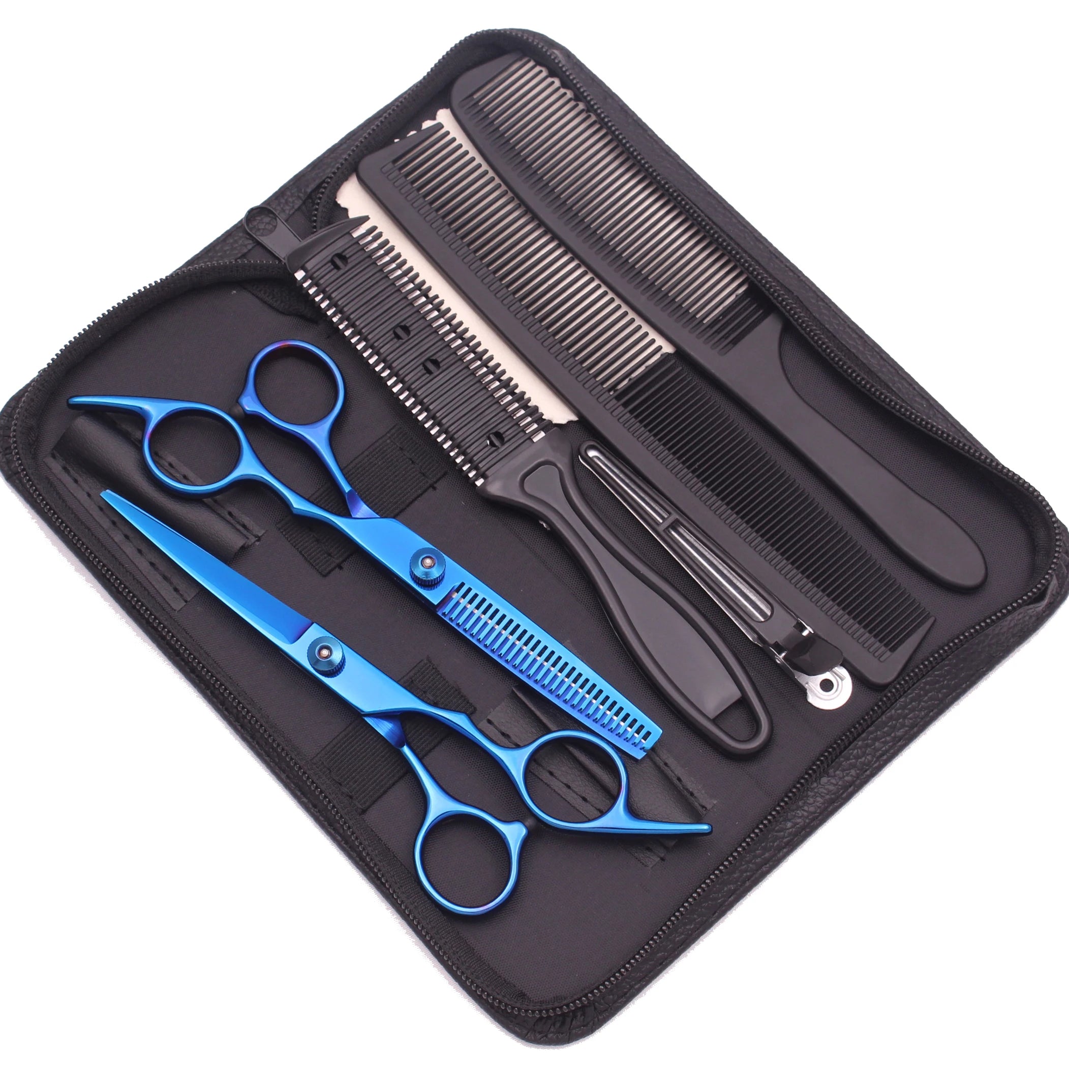 AG Rabbit Hair Scissors JP Stainless Hairdressing Scissors 6"