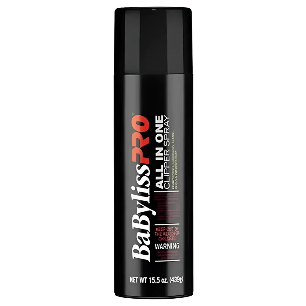 BaBylissPRO Clipper Spray FXDS15 For Barbers And Stylists Professional Blade Cleaning And Lubrication